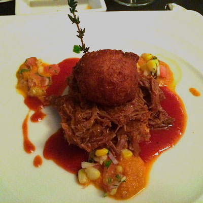 Scottish Ale BBQ-braised Veal Cheeks