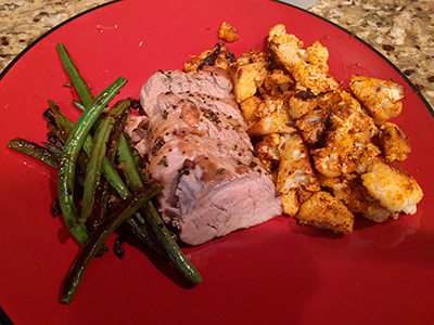 Apple-glazed Pork Tenderloin