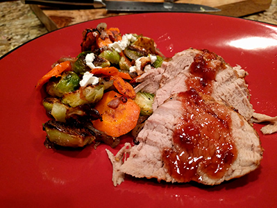 Fig-glazed Pork
