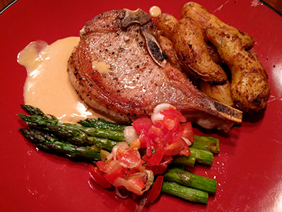 Honey Mustard Pork Chop