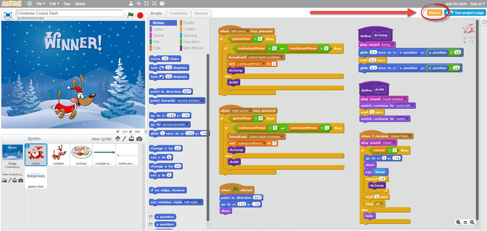 Scratch Editor